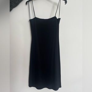 slim-fit ribbed dress